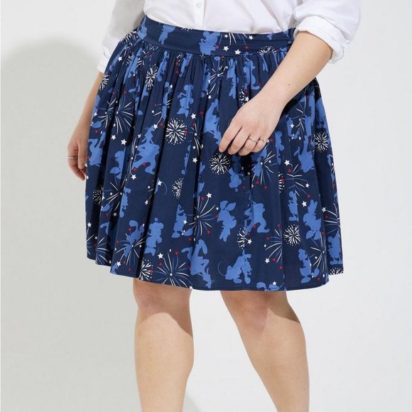 ❤NWT VINTAGE TORRID SKATER SKIRT - POCKETS MICKEY MINNIE MOUSE DISNEY PLUS SIZE - Picture 12 of 15